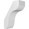 Ekena Millwork 5-in. W x 10-in. D x 14-in. H Stanfield Architectural Grade PVC Knee Brace BRCP05X10X14STA - alternate 1